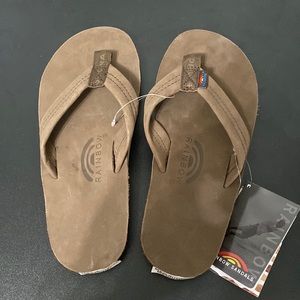 Rainbow sandals, new never worn